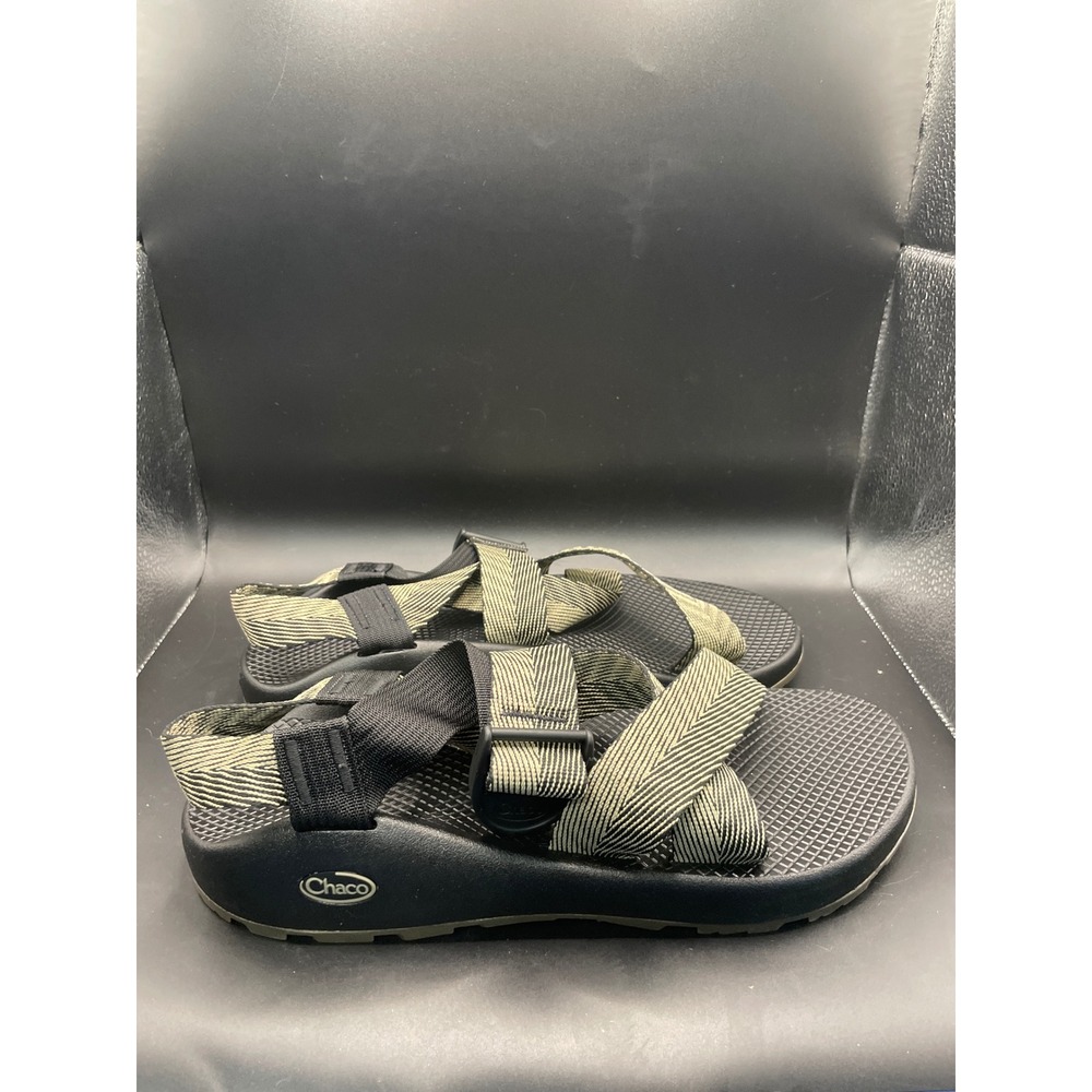 Chaco Mega Z Classic Mens 10 Sandals Odds Black JCH00001078 Hiking Water Shoes
